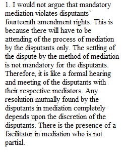 Week 4 Mediation Ethics